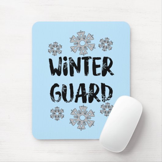 Winter Guard Snowflake Mouse Pad Mousepad (Mit Mouse)