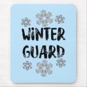 Winter Guard Snowflake Mouse Pad Mousepad (Vorne)