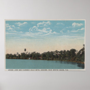 Winter-Hafen, Florida - Wasser-Ansicht des Poster