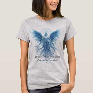 Winter Halo Guardian – Protected by Pure Light  T-Shirt