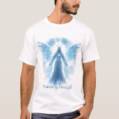 Winter Halo Guardian – Protected by Pure Light T-Shirt (Vorderseite)