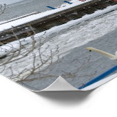 Winter Harbor Poster (Ecke)