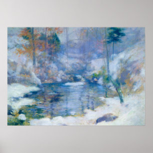 Winter Harmony, 1890-1900 von John Henry Twachtman Poster