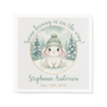 Winter-Häschen-Baby-Party Neutral