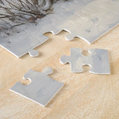 Winter-Haus-Puzzle Puzzle (Seite)