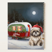 Winter Havanese Caravan Weihnachtsabenteuer Planer (Rückseite)