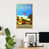 Winter Haven Florida Orange Blossom Special Zug Poster (Heimbüro)