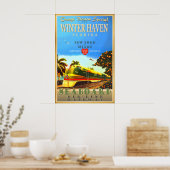 Winter Haven Florida Orange Blossom Special Zug Poster (Küche)