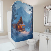 Winter Hearth -  Duschvorhang (Beispiel)