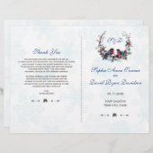 Winter-Heilige Berries-Käfer-Hochzeit (Vorne/Hinten)