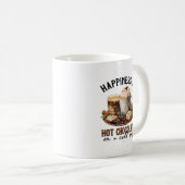 Winter-Heiße Schokolade Kaffeetasse (VorderseiteRechts)