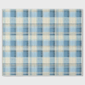 Winter Heritage Tartan | Frostbite Glen Geschenkpapier (Flach)
