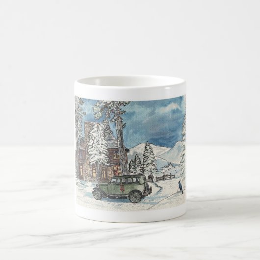 Winter Hideout Kaffeetasse (Mittel)