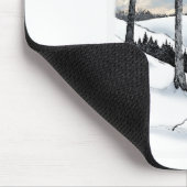 Winter Hillside Mousepad (Ecke)
