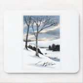 Winter Hillside Mousepad (Vorne)
