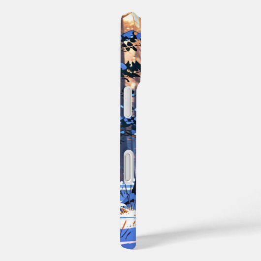 Winter-Hirschgeist Case-Mate iPhone Hülle (Rückseite / Rechts)