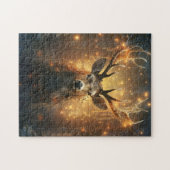 Winter-Hirschpuzzle Puzzle (Horizontal)