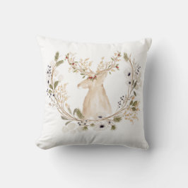 Winter-Hirschreath Kissen