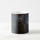 Winter-Hirschwald-Kaffeetasse Kaffeetasse (Mittel)