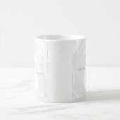 Winter Hochzeit Snowman Brie and Groom Kaffeetasse (Mittel)