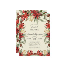  Winter Hochzeit Weihnachten Brautparty Einladung