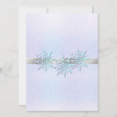 Winter-Hochzeits-Einladung Einladung (Vorderseite)