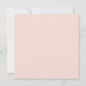 Winter-Hochzeitseinladung Einladung (Rückseite)