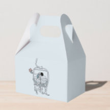 Winter Hochzeitskilaufen zeichnend