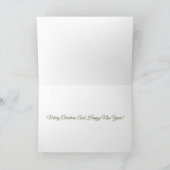 Winter, Hoffnung-Karte / Weihnachten und Neujahr Karte (Innenseite)