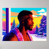 Winter Holiday Beefcake Hunk 2501 Poster (Vorne)