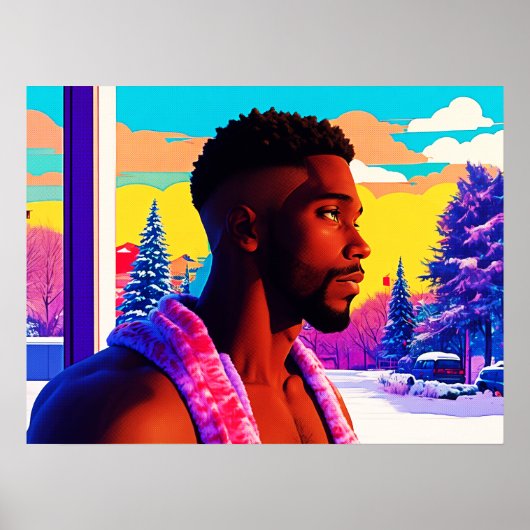 Winter Holiday Beefcake Hunk 2501 Poster (Vorne)