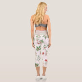 Winter Holiday Evergreen Capri Leggings (Rückseite)