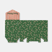 Winter Holiday Favor Box Geschenkschachtel (Ungefaltet)