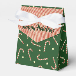 Winter Holiday Favor Box Geschenkschachtel