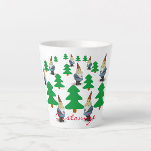 Winter Holiday Gnomes Weihnachtsbaumen Thunder_Cov Milchtasse
