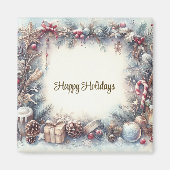 Winter Holiday Magnet (Vorne)