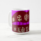 Winter Holiday Smile Kaffeetasse (Vorderseite Links)