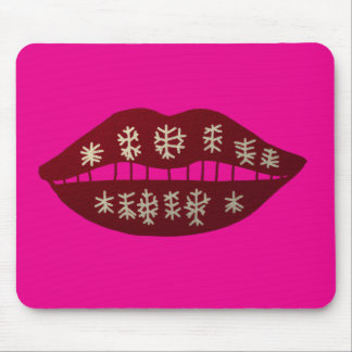 Winter Holiday Smile Mousepad