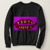 Winter Holiday Smile Sweatshirt (Design Rückseite)