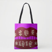 Winter Holiday Smile Tasche (Vorderseite)