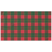 Winter Holiday Tartan pattern Scottish red green Tischdecke (Vorderseite (Horizontal))