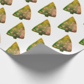 Winter Holidays Baum Wrapping Paper Geschenkpapier (Ecke)