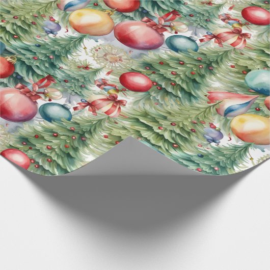 Winter Holidays Décor Geschenkpapier (Ecke)