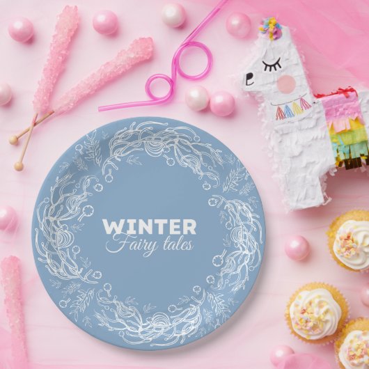 Winter Holidays Fairy Tales. Pappteller (Party)