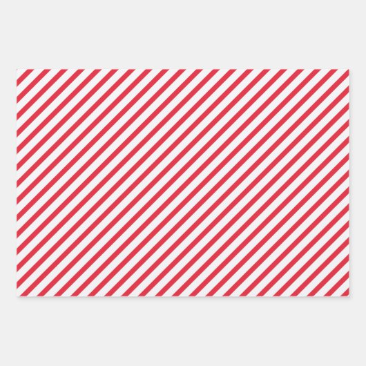 Winter Holidays Kardinal Wrapping Paper Set 3 Geschenkpapier Set (Vorderseite 2)