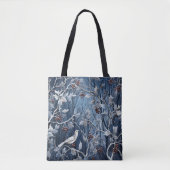 Winter Holly Bird Tasche (Vorderseite)