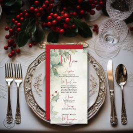 Winter Holly und Berries