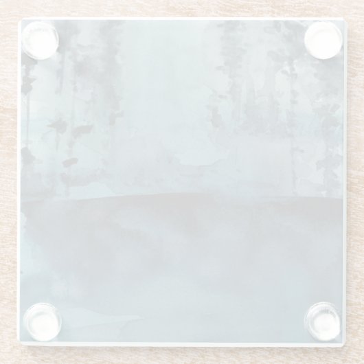 Winter-Holz Glasuntersetzer (Rückseite)