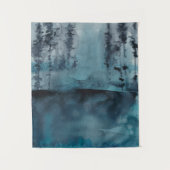 Winter-Holz Wandteppich (Vorderseite)