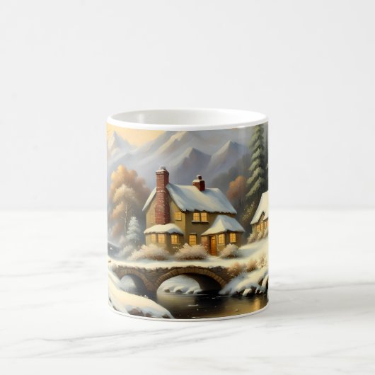 Winter Houses Kaffeetasse (Mittel)